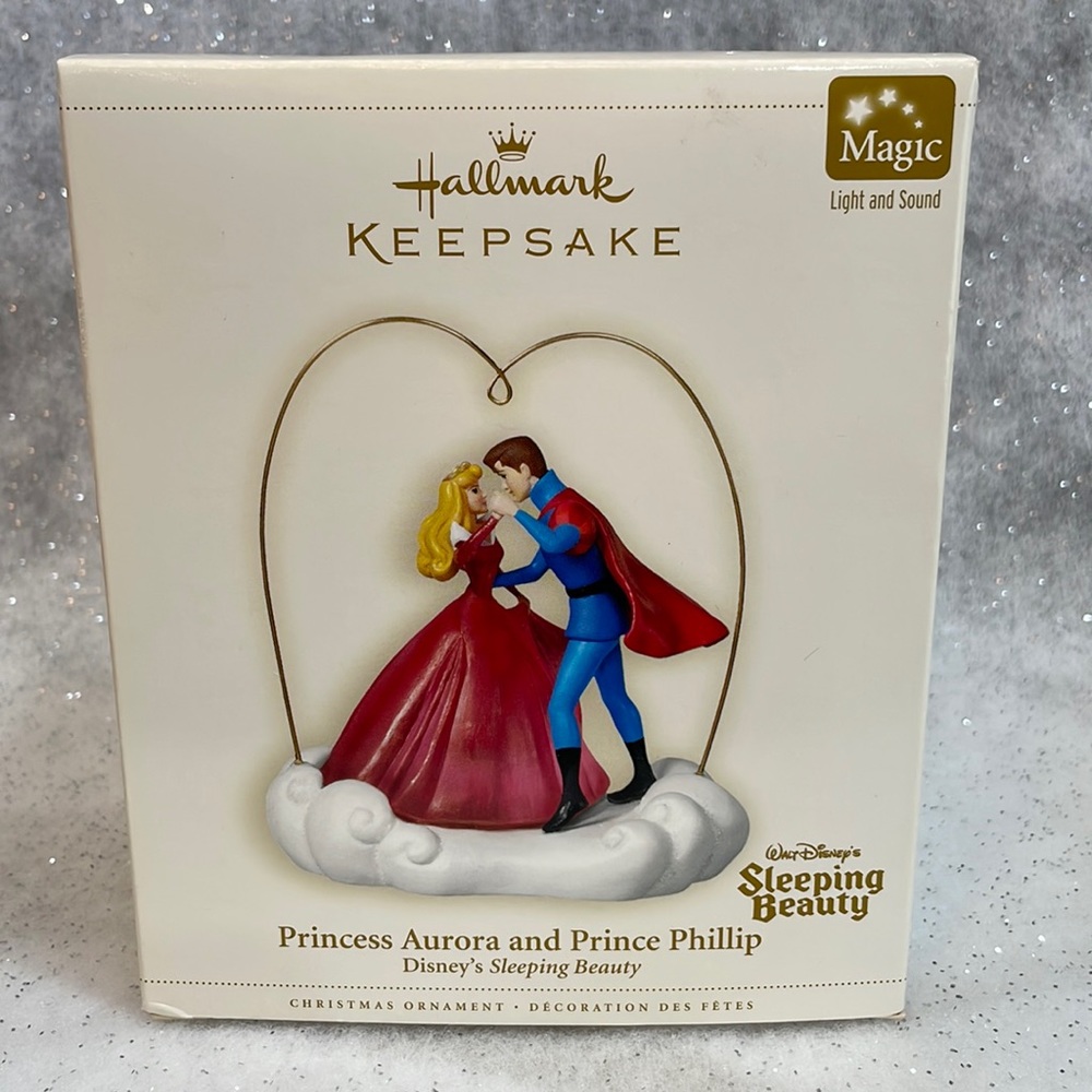 Princess Aurora and Prince Phillip Disney's Sleeping Beauty ORNAMENT B47